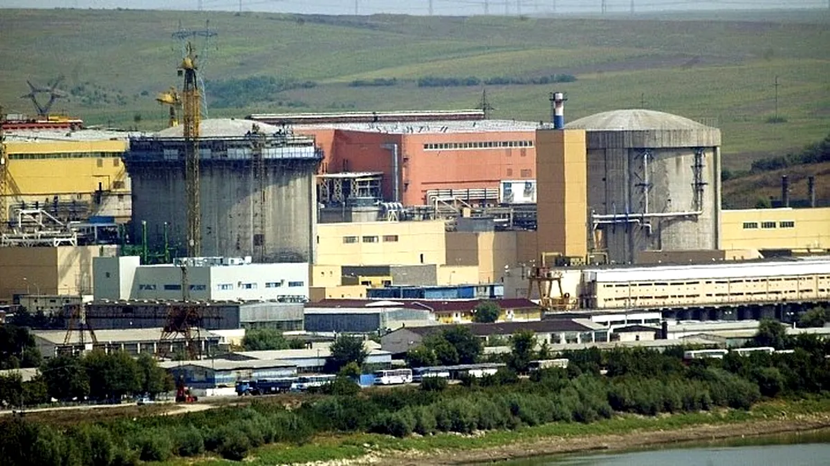 Reactorul 2 de la Cernavodă a fost deconectat automat de la Sistemul Energetic Naţional