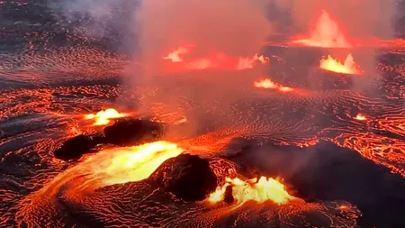 Unul dintre cei mai activi vulcani ai planetei a erupt VIDEO