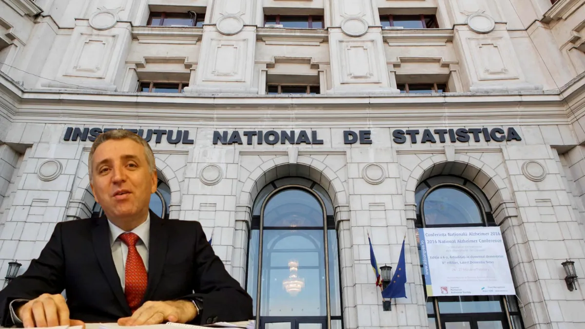 Institutul Național de Statistică a ajuns firma președintelui Tudorel Andrei