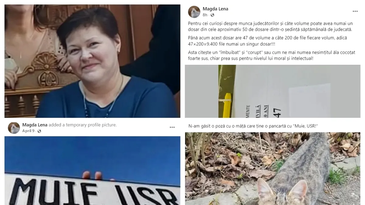 Judecătoarea ”Magda Lena” și mahalaua de pe Facebook