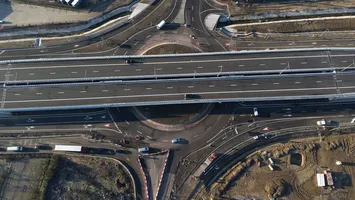 Se apropie inaugurarea! Care va fi primul lot de autostradă deschis în 2025. Constructorul a intrat în linie dreaptă (VIDEO)