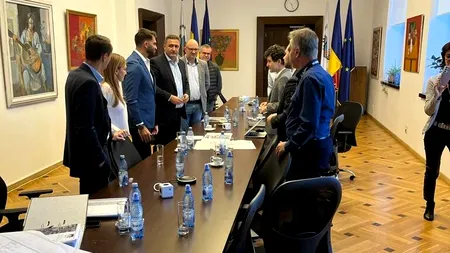 Întrevedere între conducătorii Federației Române de Tenis, Simona Halep și primarul Nicuşor Dan