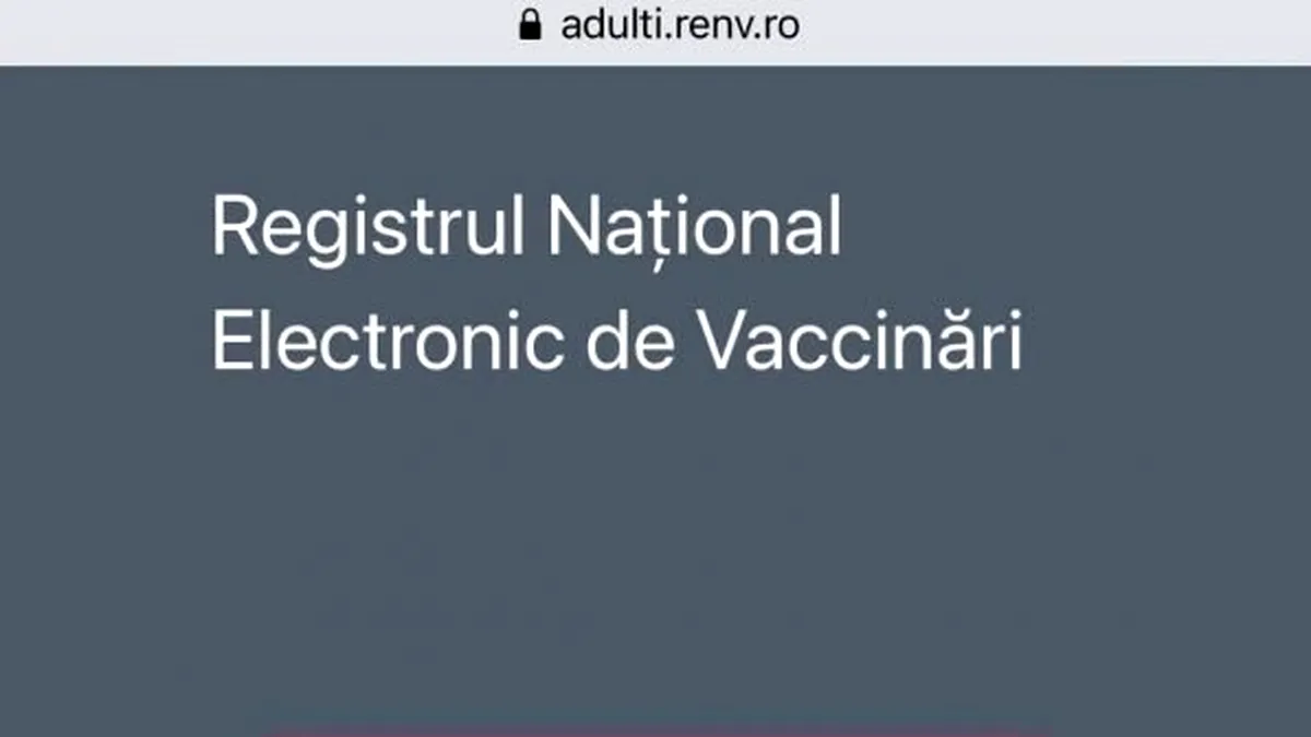 Platforma de pe care poți descărca adeverința de vaccinare în format electronic