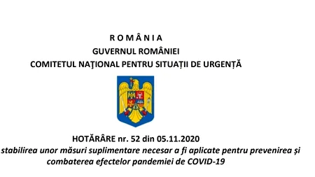 Forma finală a Hotărârii de Guvern privind noile interdicții ce intră în vigoare luni