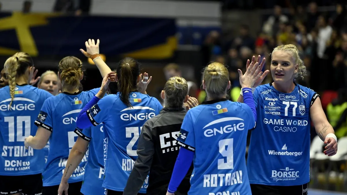 CSM București, victorie uriașă în Ungaria, în Liga Campionilor