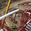 Momentul-cheie pe Autostrada Sibiu – Făgăraș: a început montarea ultimului segment al podului în arc