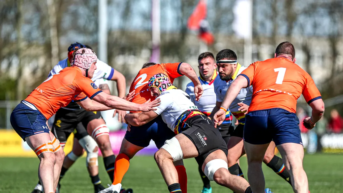 România, victorie la Amsterdam în ultima etapă a Rugby Europe Championship 2022. "Stejarii" vor juca în turneul de recalificare la Cupa Mondială