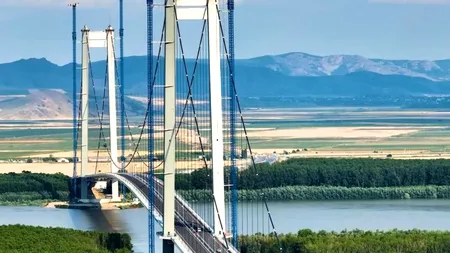 În prima săptămână, Podul de la Brăila a fost tranzitat de 50.000 de autovehicole