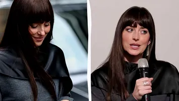 Dakota Johnson impune noul trend al toamnei la Zurich