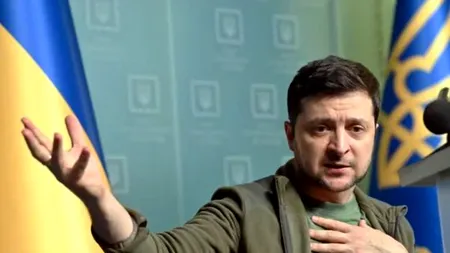 Zelenski: Drapelul ucrainean flutură acolo unde Rusia a organizat pseudoreferendumuri