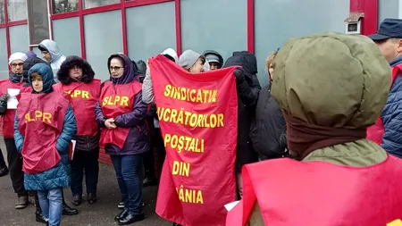 Grevă la Poșta Română! Sindicaliștii refuză oferta conducerii. Se plătesc pensiile?