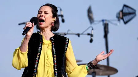 Nevasta primarului din Kiev a cântat la Berlin un cântec pentru Ucraina