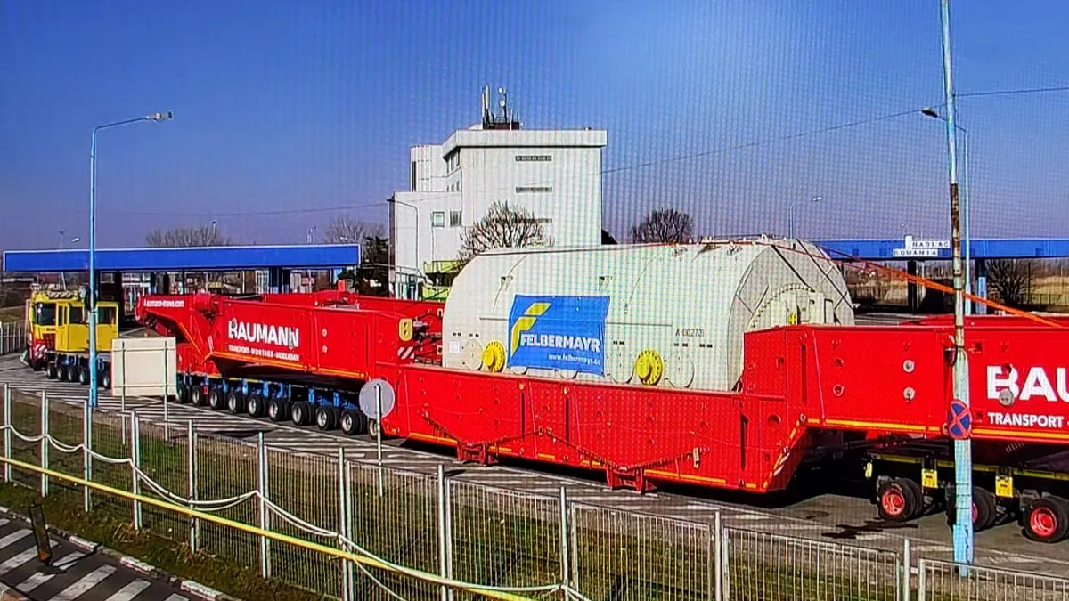 Turbina pentru termocentrala Mintia va „paraliza“ traficul rutier în vestul României