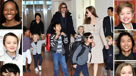 Supertatăl: Brad Pitt primește temporar custodia comună a celor șase copii