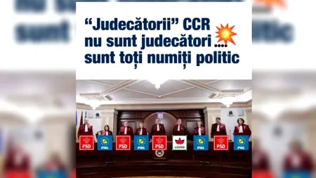 De-ale Puterii: Curtea Constituțională a României joacă după cum cântă partidele politice