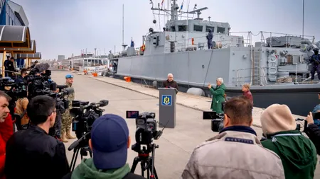 Ministrul Apărării, printre marinarii militari români și aliați