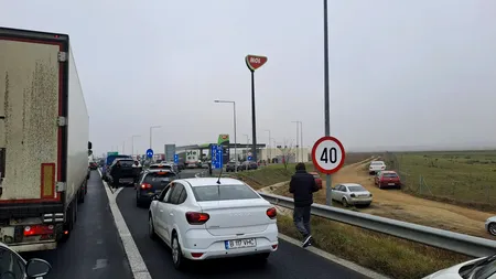 Coloană de 11 km la intrarea în țară, la Vama Nădlac. Ce rute ocolitoare sunt recomandate