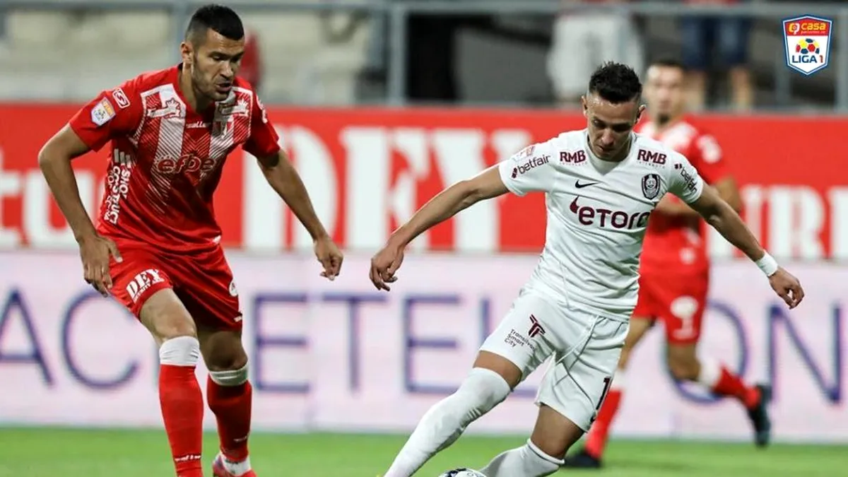 Liga 1: UTA Arad – CFR Cluj 0-1, în etapa a 10-a. Chipciu a marcat unicul gol al meciului (Video)
