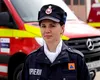 O tânără s-a făcut pompier, după ce a absolvit o specializare de top
