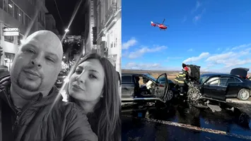 Tragedie la Iași: un om de afaceri și soția însărcinată au murit într-un accident. Copilul nu a supraviețuit (VIDEO)
