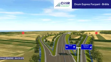Proiect de aproape 900 de milioane de euro. Începe construcția Drumului Expres Focșani–Brăila, cea mai mare lucrare rutieră dintr-o singură bucată