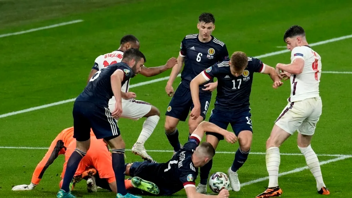 EURO 2020 | Anglia și Scoția au remizat în unul din cele mai așteptate meciuri din faza grupelor