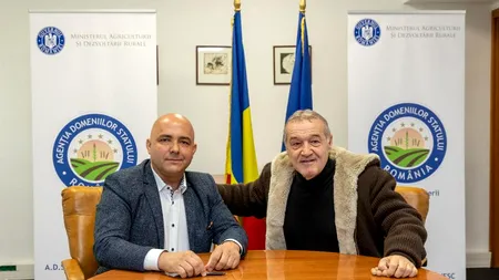 Gigi Becali a semnat contractul cu ADS. „Spor în exploatarea cu succes a Pământului Românesc!”