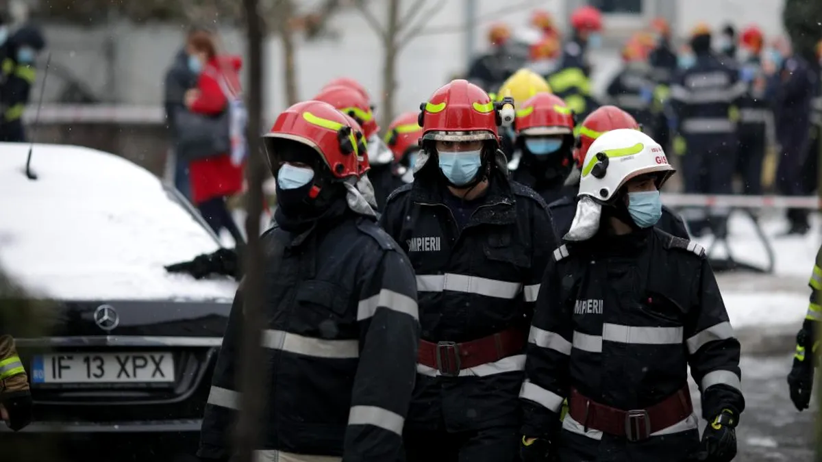 Bâlbe ale intervenției de la incendiul izbucnit la spitalul din Craiova: Pompierii au greșit adresa