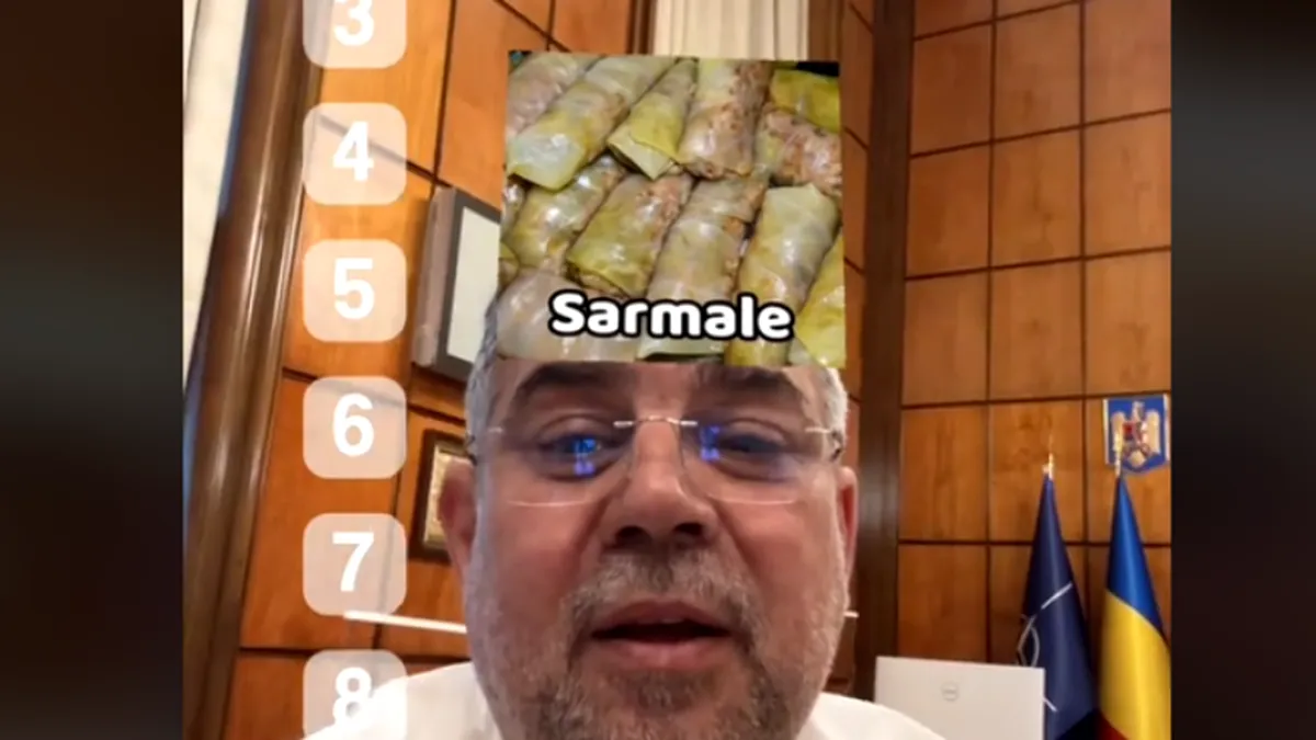 Marcel Ciolacu, din nou viral pe TikTok. Premierul s-a filmat cu 