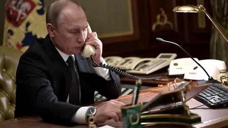 La telefon cu Macron: Putin a acuzat Ucraina de „crime de război"