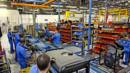 Producția industrială a crescut, în România, în primele patru luni ale anului 2024