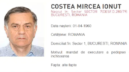 Ionuț Costea, cumnatul lui Mircea Geoană, arestat în Turcia. Era dat în urmărire internațională de aproape doi ani