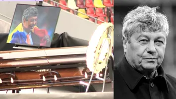 România își ia rămas bun de la Mircea Lucescu: sicriul depus la Arena Națională