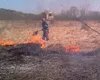 Zeci de persoane cercetate penal, în urma unor incendii de vegetaţie uscată