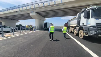 A început recepția finală a celui mai așteptat lot de autostradă! Va oferi cale liberă spre litoral (VIDEO)