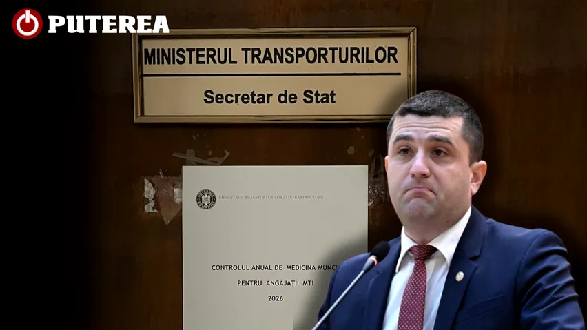 Singura activitate la vedere de când Miruță a userizat Ministerul Transporturilor: medicina muncii