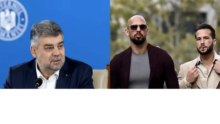 Anunțul premierului Marcel Ciolacu, după ce frații Tate au plecat din România. În ce condiții vor fi dați în urmărire internațională