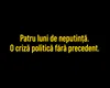 România după patru luni de neputință: Sistemul rezistă, politica a capitulat