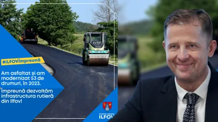 Hubert Thuma: 53 de drumuri au fost asfaltate și modernizate