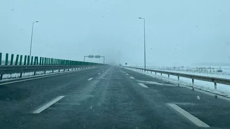 Avertisment pentru șoferi: Polei, carosabil umed și ceață pe mai multe drumuri din țară