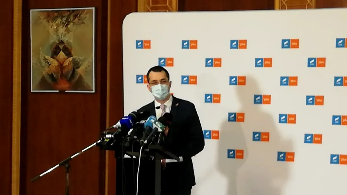 Vlad Voiculescu se opune testării din bani publici: „Nu e rezonabil ca românii să plătească refuzul cuiva de a se vaccina”
