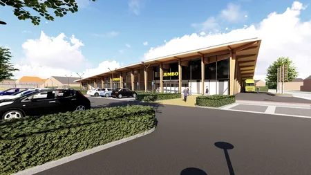 Construit cu materiale eco: Jumbo, cel mai sustenabil supermarket din Benelux