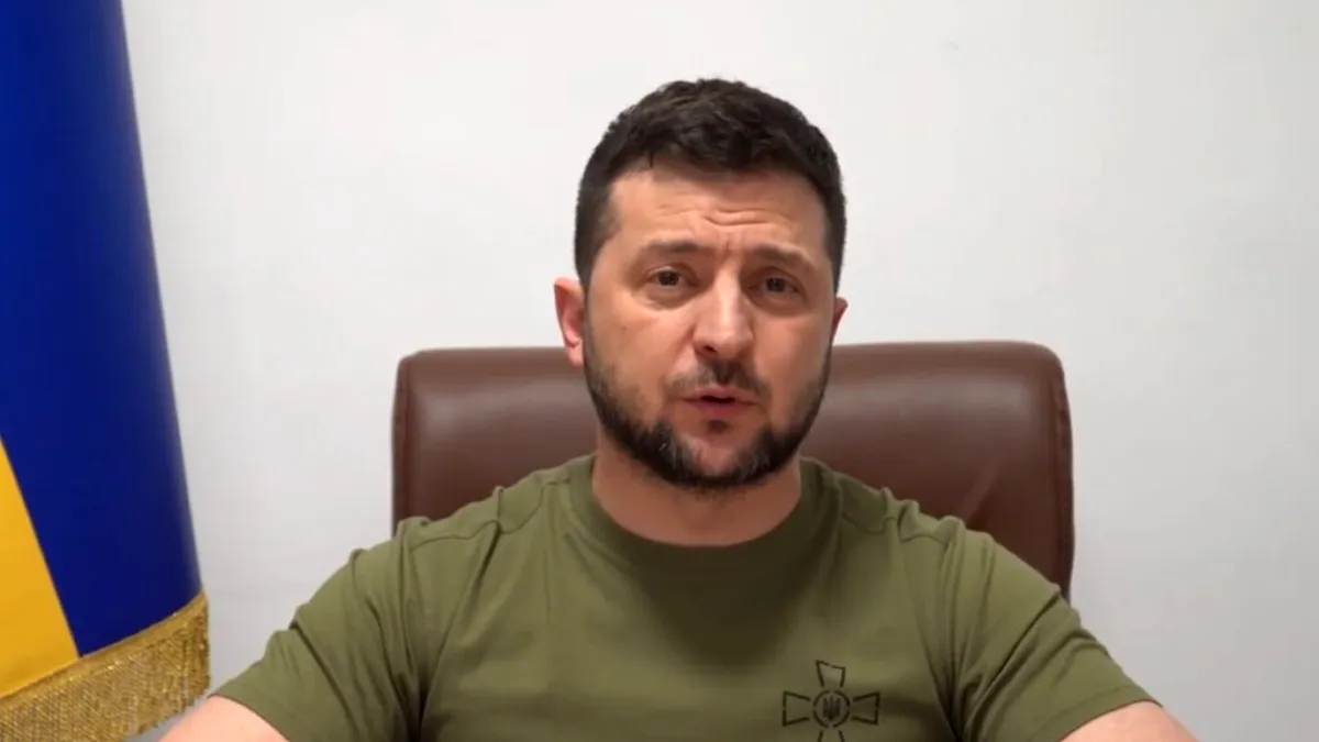 Zelenski: Trupele ruseşti vor să captureze regiunea Donbas şi sudul Ucrainei