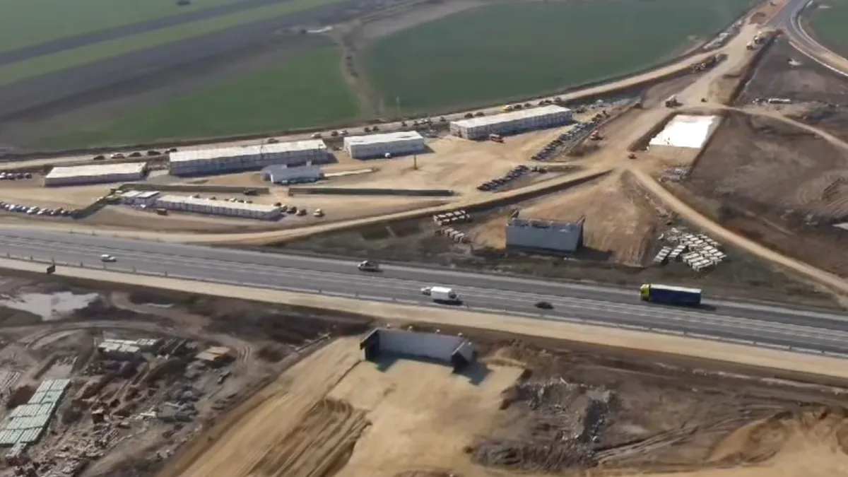 Craiova, aproape să fie legată de Bucureşti prin autostradă. Se trage tare pentru conectarea DEx 12 cu Autostrada A1