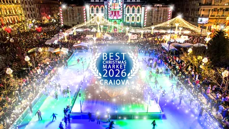 Craiova, pe primul loc în topul european al celor mai frumoase târguri de Crăciun