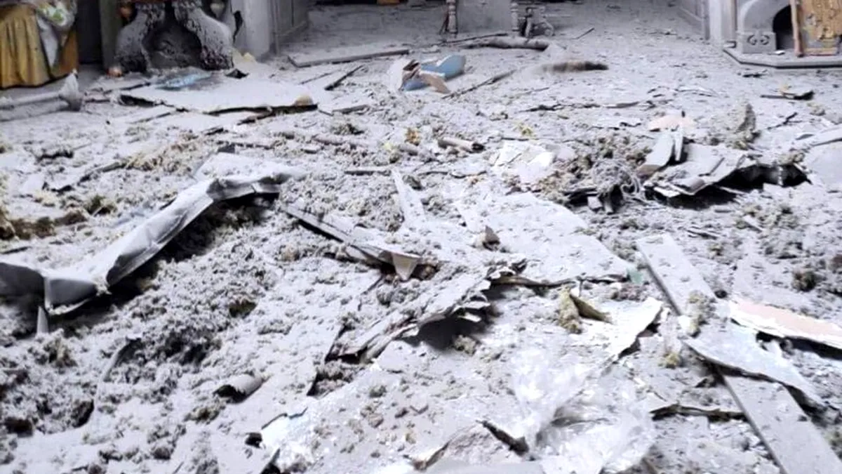Rușii recunosc că au bombardat Kievul când secretarul general al ONU era în Ucraina