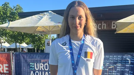 O nouă medalie la înot, obţinută de o sportivă din România