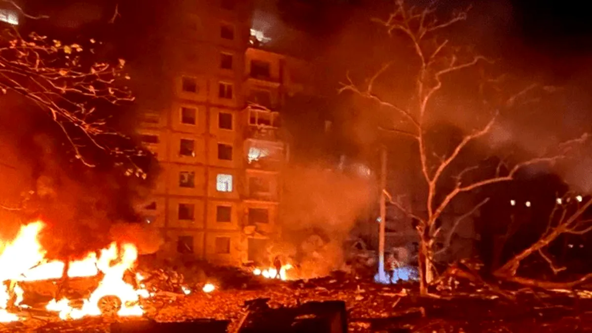 Kievul și Dnipro sunt din nou bombardate, este alarmă aeriană în întreaga Ucraina