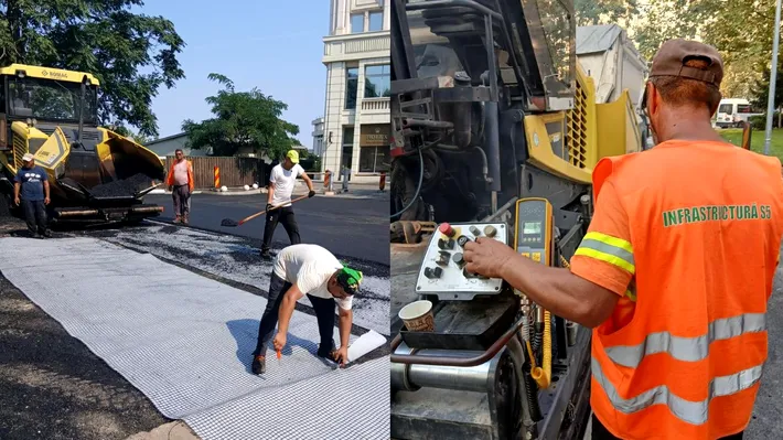 Carosabil și trotuare refăcute pe strada Mihail Cioranu. Ce urmează în Sectorul 5