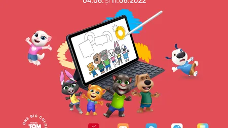 Huawei încurajează creativitatea în cadrul evenimentului Talking Tom & Friends